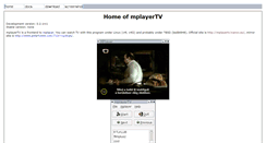 Desktop Screenshot of mplayertv.ivanov.eu